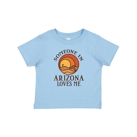 

Inktastic Someone in Arizona Loves Me Gift Baby Boy or Baby Girl T-Shirt
