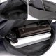 thumbnail image 3 of Hukapapa Nuevo bolso para hombre bolso de mensajero impermeable para exteriores bolso para correr ajustado bolso de cajero gris, 3 of 5