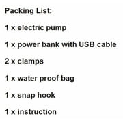 FIVO Sprayer Pump 30PSI and 5V 2A Battery DIY Kit to Upgrade Pump Pressured Sprayer to Battery Powered Sprayer