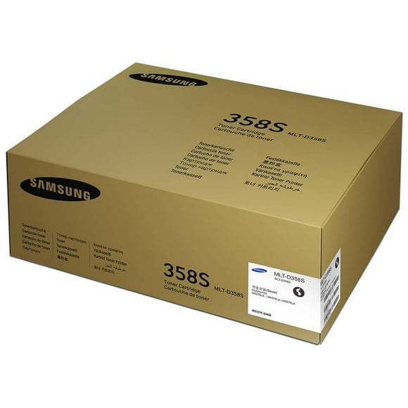 Cartucho de tóner Samsung, Negro, Modelo: MLT-D358S Samsung SV113A