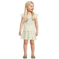 thumbnail image 3 of Disney Princess Toddler Girls Blooms Graphic Tee and Skirt, 2-Piece Set, Size 12M-5T, 3 of 5