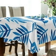 thumbnail image 3 of GZHJMY Leave Branches Tablecloth, Rectangle Waterproof Washable Polyester Table Cover for Picnic Dinner Holiday Party Decor, 60 x 60 Inch, 3 of 7