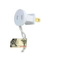 thumbnail image 3 of Northlight 17" LED Lighted Cool White 12-Point Starburst Hanging Christmas Decoration, 3 of 3