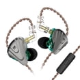 thumbnail image 1 of Cateissary KZ ZSX Auricular con cable de 3,5 mm Auricular deportivo Auricular con cable largo Negro con micrófono Cables de audio/vídeo cian con micrófono, 1 of 6