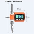 thumbnail image 2 of 0.05-500kg Digital Scale Crane Scale Electronic Scale Heavy Duty Weight Hook-Hanging Scale Weighing Tool ,Multiple Functions, 2 of 5