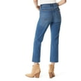thumbnail image 3 of Jessica Simpson Women's Plus Size Aster Slim Straight High Rise Jeans, 3 of 5