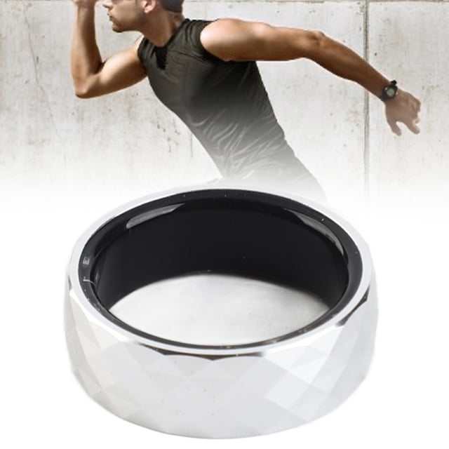 Smart Ring Health Tracker, Waterproof Fitness Activity Tracker with Pedometer, Sleep Tracking, Exercise Data, Health Ring for LuckRing App, Smart Ring for Women Men