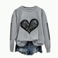 thumbnail image 2 of Godom Sweatshirts for Women Crewneck Casual Graphic Long Sleeve Shirts Tunic Tops oversized sweatshirt for womens, 2 of 6