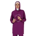 thumbnail image 2 of Purple - Printed - Tracksuit Set - Tavin, 2 of 5
