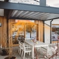 thumbnail image 3 of Gymax 1500W Electric Patio Heater Wall-Mounted Infrared Heater w/Remote Control Silver, 3 of 10