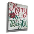 thumbnail image 2 of Epic Graffiti 'Merry and Bright' by Cindy Jacobs, Canvas Wall Art, 26"x30", 2 of 2