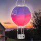 thumbnail image 5 of Solar Powered Hanging Lantern Outdoor Garden Hot Air Balloon Shape Patio Decor, Size L - Gradient Bl, 5 of 5