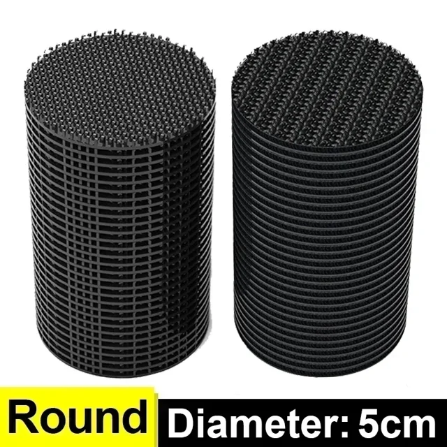 60/2Pcs Self-Adhesive Carpet Fixing Sticker Double Sided Car Floor Mats Fixed Patches Multi-purpose Carpet Sheets Non-slip Tapes Round 40PCS(20Pairs)