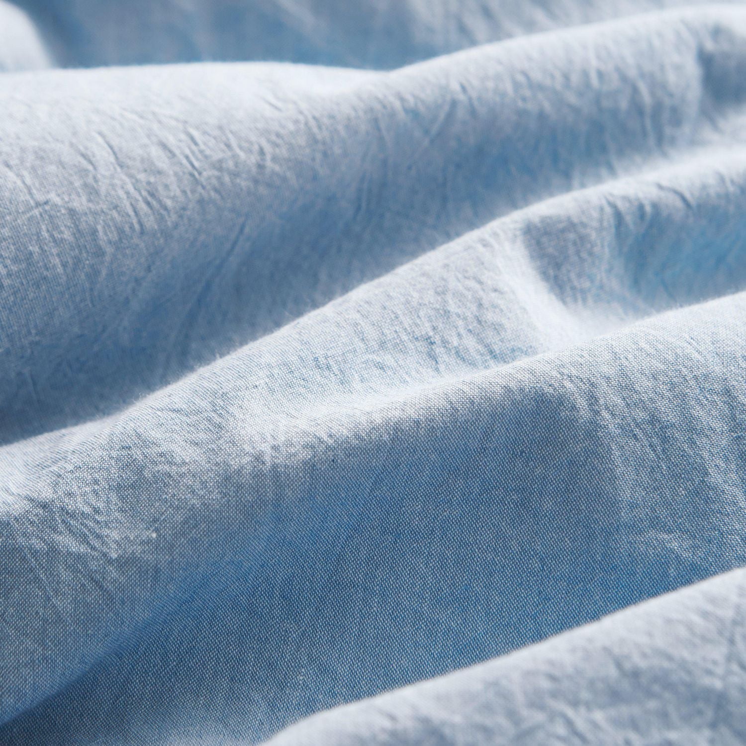 Swift Home 100% Cotton Solid Prewashed Duvet Cover Set