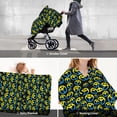 thumbnail image 6 of Car Seat Cover Baby - peace sign flag Breathable Infant Car Seat Cover for Baby Carseat, Lightweight Comfort Baby Essentials Must Haves Newborn Stuff for Girl Boy, 6 of 7
