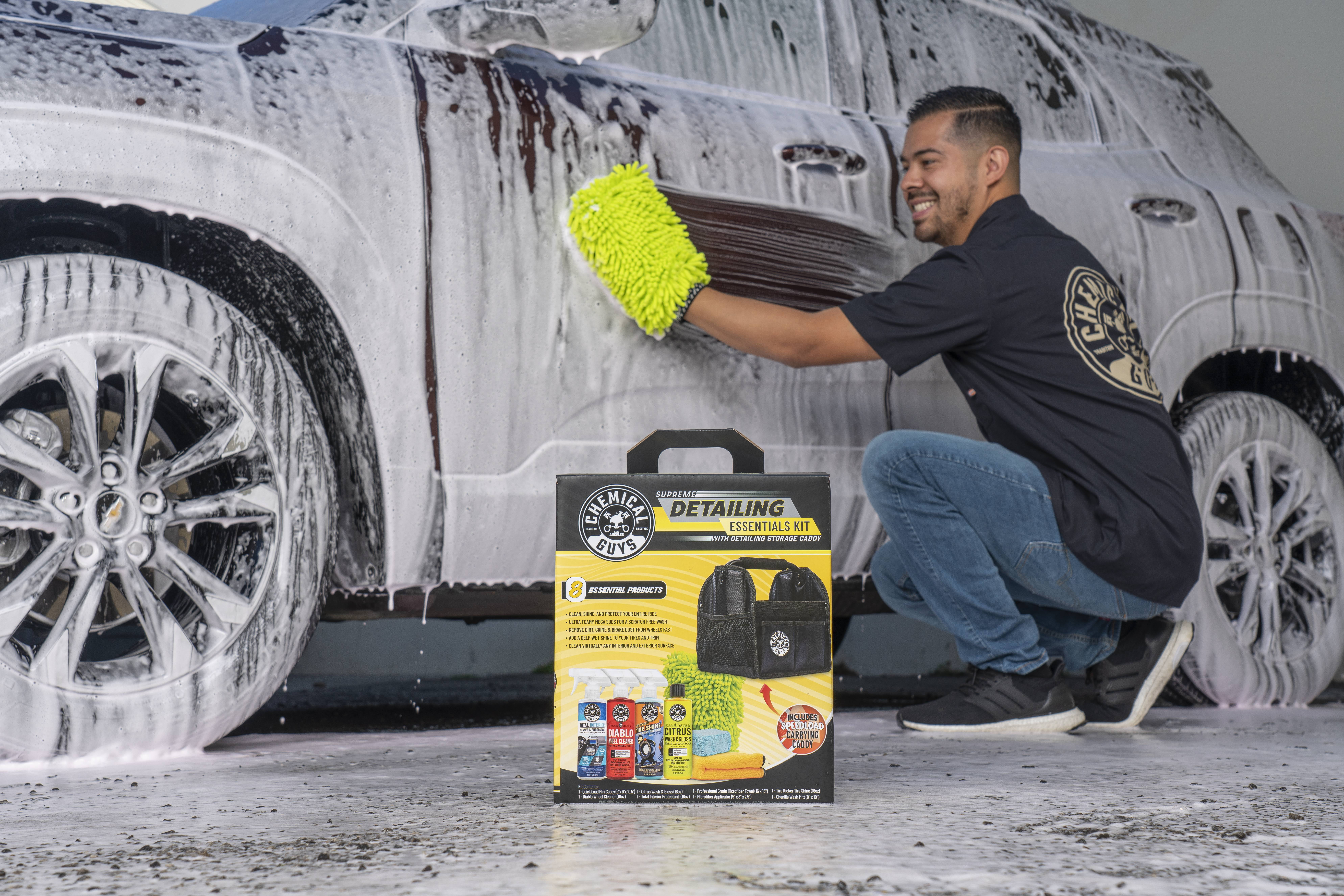 Quick Load Caddy Detailing Essentials Wash & Protect Kit