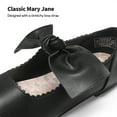 thumbnail image 3 of DREAM PAIRS Girls Mary Jane Dress Shoes Front Bow Ballerina Flats for Wedding, Party, Christmas, 3 of 6