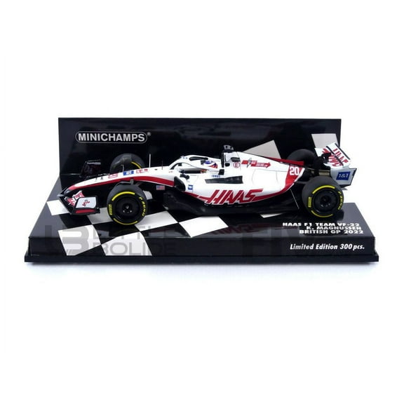 MINICHAMPS 1/43 - HAAS F1 TEAM VF-22 - British GP 2022 (K. Magnussen)