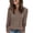 Camel-#015, variant on Womens Square Neck Ribbed Sweater Long Sleeve Soild Color Shirts Fall Casual Basic Pullover Tunics,Camel L