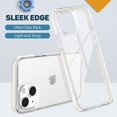 thumbnail image 2 of MATEPROX Compatible avec iPhone 13 Étui Transparente Fine Cristal Transparent Antichoc pour iPhone 13, 2 of 5