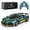 Green, variant on Miebely 1/24 Scale Fast RC Race Car, Bugatti Divo Model, Birthday Gift for Kids