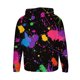 thumbnail image 5 of Sudadera con capucha para hombre, estilo casual, con cuello redondo, estampado, manga larga, blusa de poliéster, 5 of 5