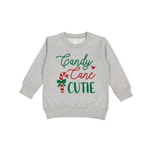 Inktastic Candy Cane Cutie Toddler Sweatshirt