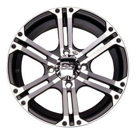 4/156 ITP SS212 Alloy Series Wheel 12x7 4.0   3.0 Machined for Polaris SPORTSMAN ACE 325 2014-2016