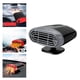 thumbnail image 3 of Calentador de coche portátil, parabrisas de SUV de 120 W, desempañador de desempañador para viento fuerte, cable de 1,5 m, enchufe para encended 12V Negro Gris DYNWAVEMX Calentador de coche portátil, 3 of 8