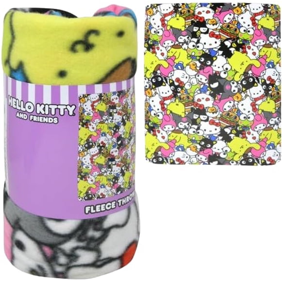 Manta polar Hello Kitty & Friends 114 x 152 cm