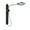 Matte Black / Chrome, variant on Moen N207R0SRN Spa Shower Matte Black One-Function 7.9" Diameter Spray Head Rainshower