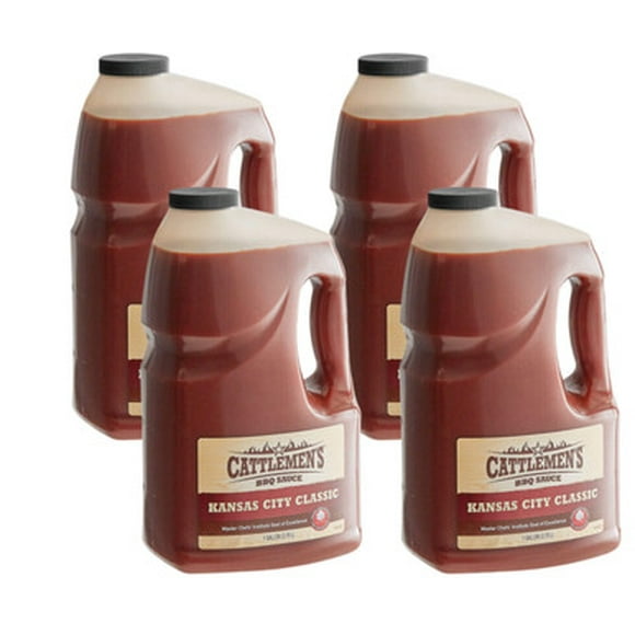 Cattlemen's Sauce BBQ Classique Kansas City 1 Gallon - 4/caisse / Perfection Savoureuse de BBQ en Vrac