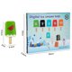 thumbnail image 3 of Set de Paletas de Números de Juguete de Helado Digital | Juego de aprendizaje de matemáticas preescolares de madera | Constructor de habilidades motoras finas | Fundas extraíbles coloridas | Números, 3 of 6