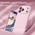 thumbnail image 4 of Magnetic for iPhone 17 Pro Max Case, Compatible with MagSafe, [Integrated Silicone Camera Control Button] [Camera Protection] Anti-Scratch Microfiber Lining Phone Case, 6.9", 4 of 9