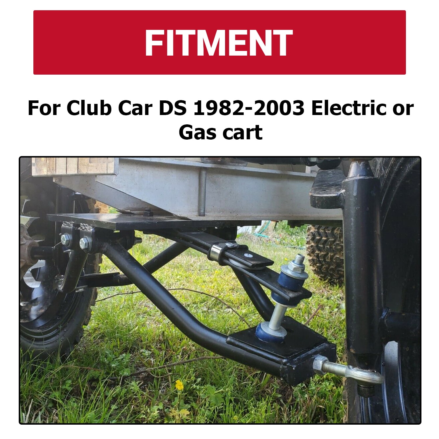 6 Double A-Arm Lift Kit Club Car Golf Cart DS 1981-2003 Elec & 1997-2003  Gas