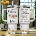 thumbnail image 2 of Personalized Retirement 2025 40oz Tumbler with Handle and Straw, Retiring Gifts for Women, Happy Retirement, Birthday Gifts Idea, Custom Name Stainless Steel Travel Coffee Cup with Lid, 2 of 7