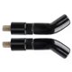 thumbnail image 4 of 2pcs Motorcycle Rearview Mirrors Stem Extender Extension Riser Adapter for Harley Sportster X883 1200 Iron 883, 4 of 5