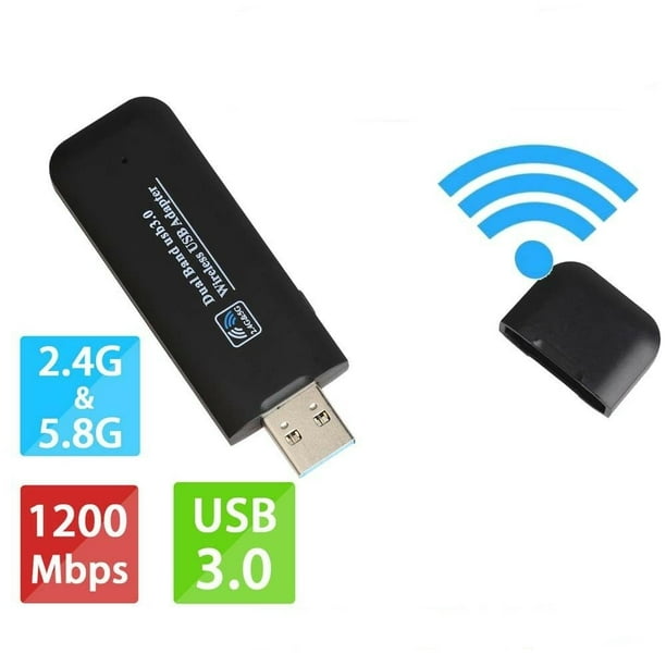 10mbps Wireless Usb Wifi Adapter Dual Band Wireless Wifi Adapter Wireless Adapter Wifi Adapter For Pc Laptop Desktop Support Win10 8 1 8 7 Xp Linux Mac Os Walmart Com Walmart Com