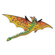 X Kites-76" Wingspan 3-d Kite: Green Dragon Multi-Colored