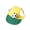 Yellow and Green, variant on Adjustable Dog Baseball Cap with Soccer Design Breathable Sun Visor Hat for Dogs and Cats with Ear Holes Puppy Hat for Small Pet Summer Outdoor Beach Park Hiking Walking Party