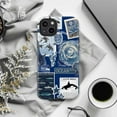 thumbnail image 6 of Ocean Collage Touch Phone Case for iPhone 16 15 14 13 12 11 Pro Plus Mini, Blue Marine Life Design with Whales, Sharks & Sea Creatures, Dual Layer Protective Cover, Gift for Ocean & Nature Lovers, 6 of 6