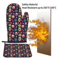 thumbnail image 5 of Vsdgher Cute Animal Oven Mitts and Pot Holders 2 pcs Set,High Heat Resistant Kitchen Oven Glove for Baking and Cooking, 5 of 7