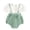 Z01 Green, variant on JUMEYU Newborn Baby Girl Clothes Western Baby Girls Bodysuit Clothes Country Girl Funny Cute Infant Creeper Baby Bodysuit 0 3 6 9 12 18 24 Months (Pink,3-6 Months)