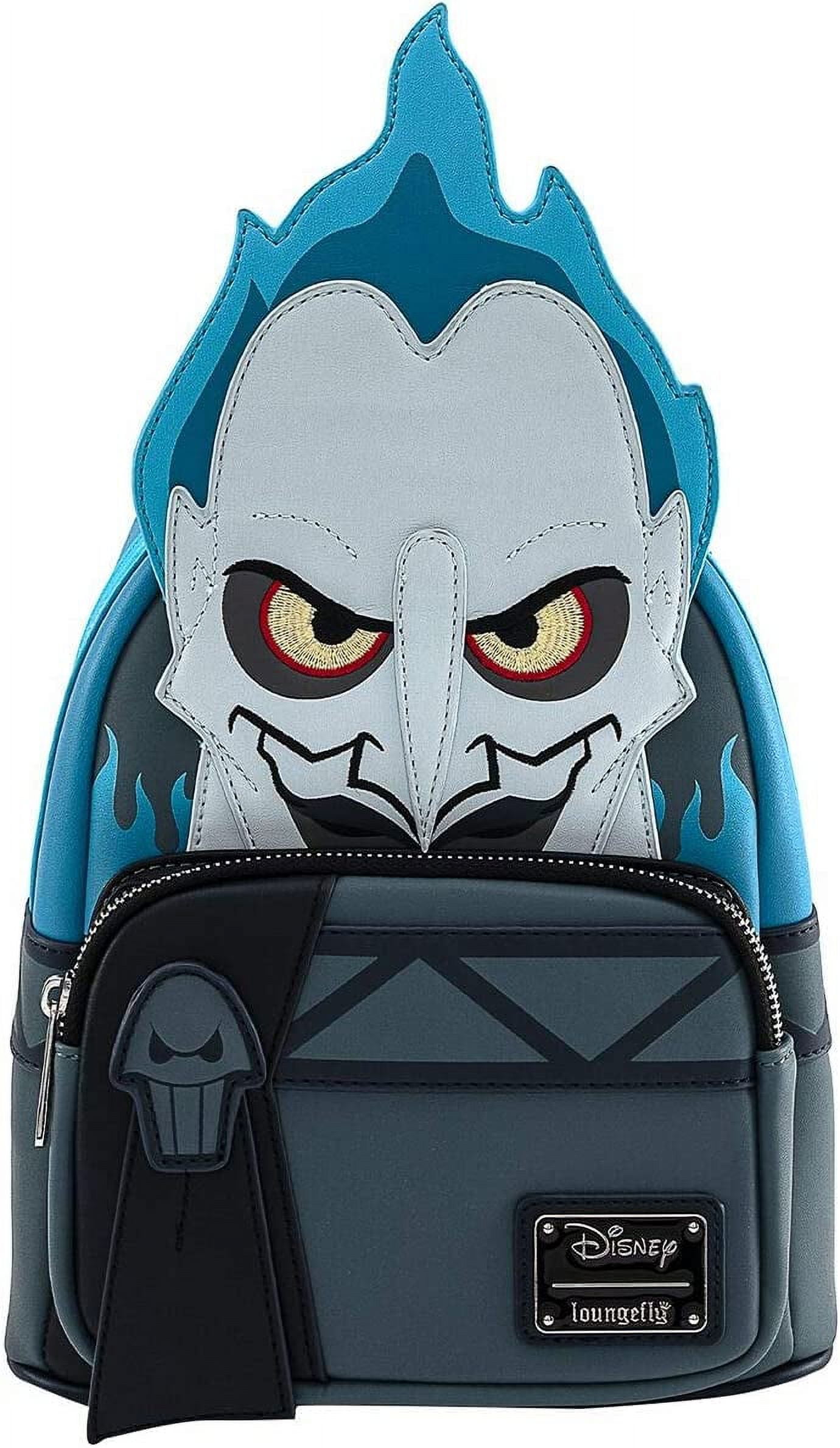 Loungefly Adjustable Shoulder Straps Disney Hades Backpack Blue Walmart