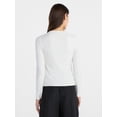 thumbnail image 4 of Avia Women's and Women's Plus Brushed Performance Top with Long Sleeves, Sizes XS-4X, 4 of 6