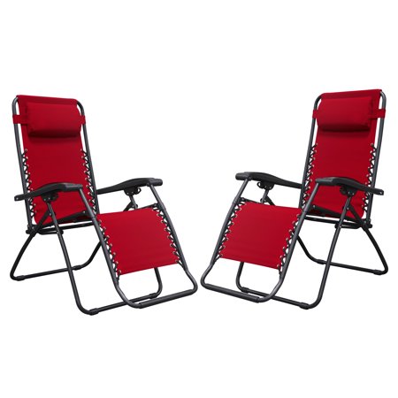 Caravan Canopy Sports Infinity Zero Gravity Steel Frame Patio Deck Chair, Red - Walmart.com Caravan Canopy Sports Infinity Zero Gravity Steel Frame Patio Deck Chair, Red - Walmart.com