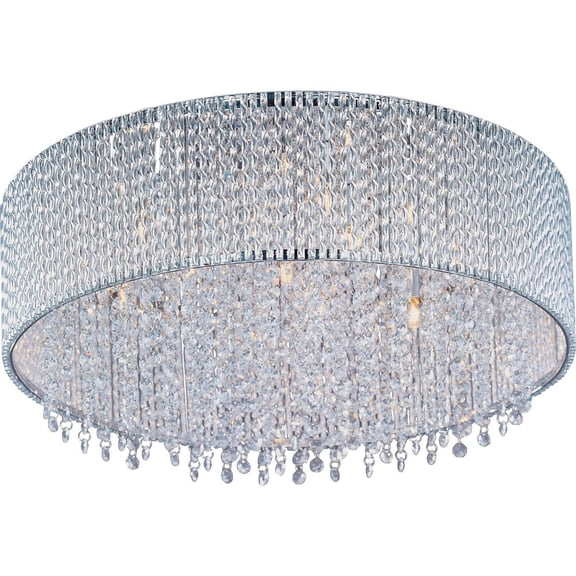 ET2-Maxim E23133-10PC Spiral 7-Light Flush Mount