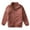 Red, variant on LYMAYTER Little Boys Girls Thickened Jacket for Kids Toddler Fall Winter Solid Colour Long Sleeve Fleece Outerwea 3-10 T