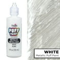 thumbnail image 2 of Tulip Dimensional Fabric Paint 4oz-Metallics - White, 2 of 5