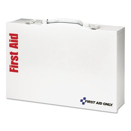 ANSI 2015 Class B+ Type I and II Industrial Metal Case First Aid Kit for 75 People (466-Pieces/Kit)